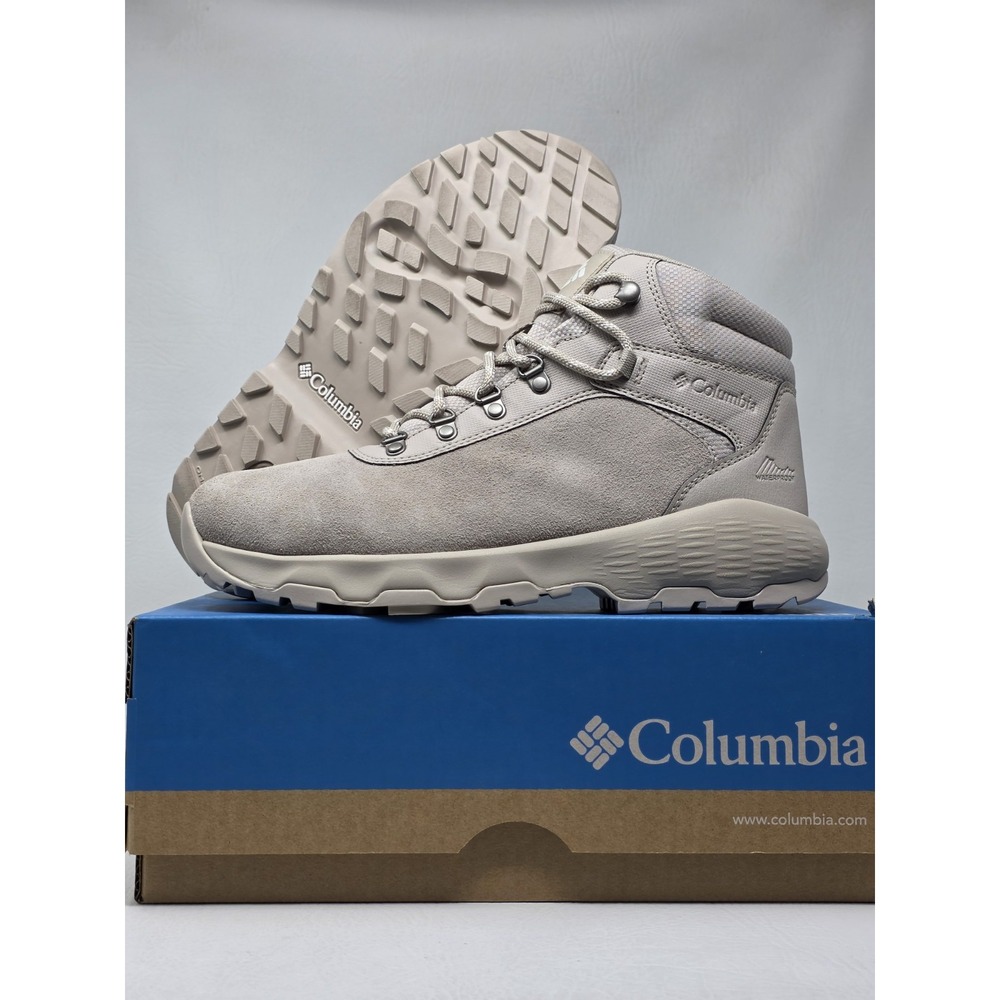 Columbia Newton Wander Size 10 Womens Soft Taupe Hiking Boots Waterproof New